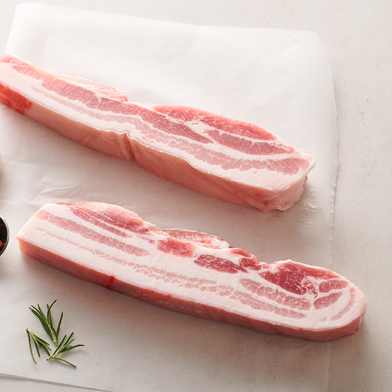 究好豬-帶皮五花肉條 550g