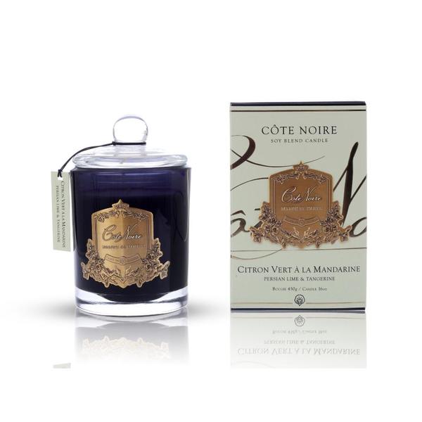 【Côte Noire】Persian Lime 450g Crested Candle - Gold