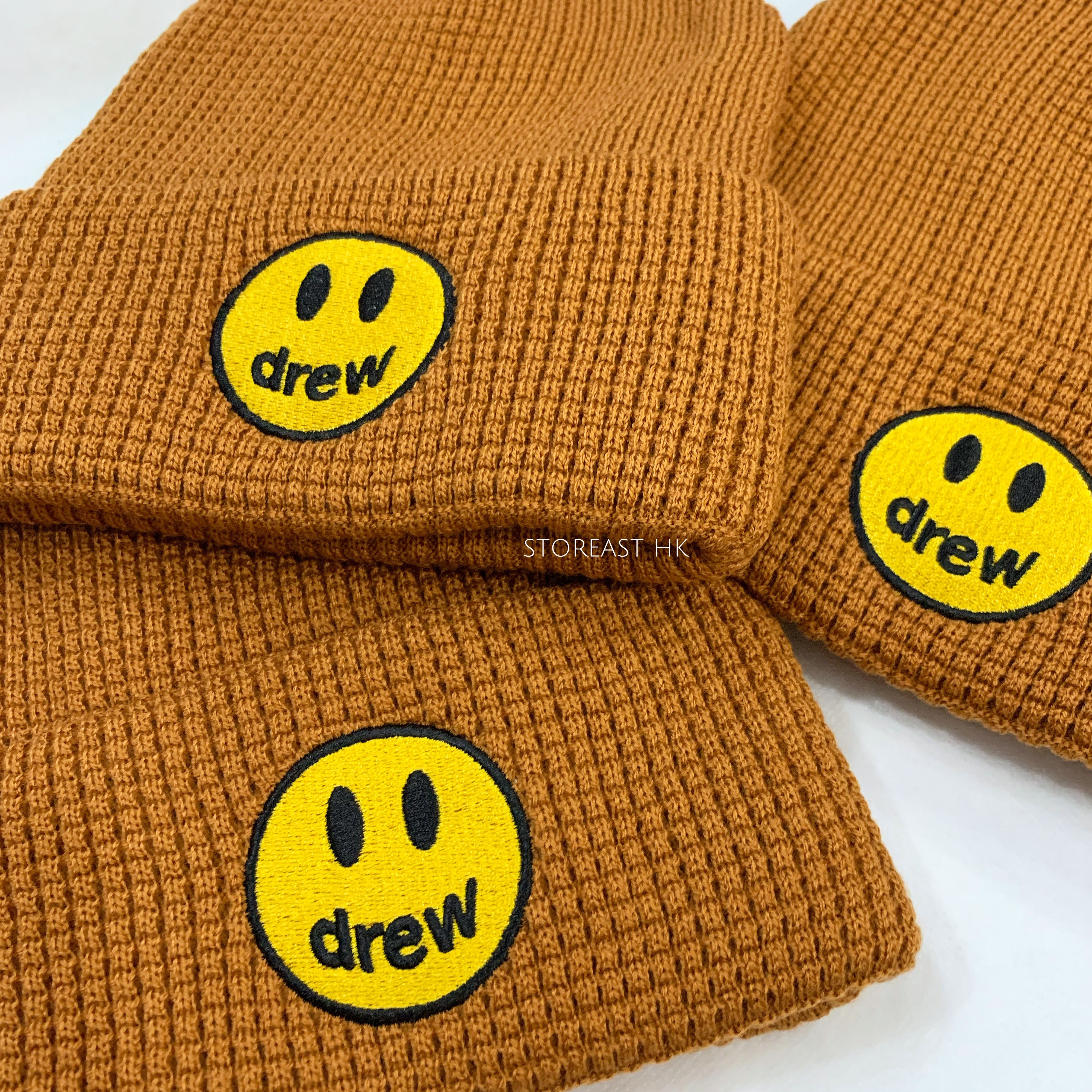 Drew House Mascot Waffle Beanie (Burnt Orange)