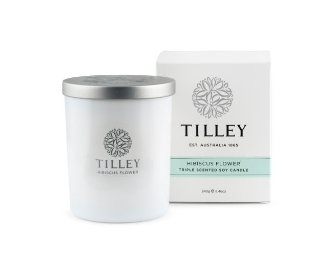 【TILLEY】芙蓉花味香氛蠟燭 240g