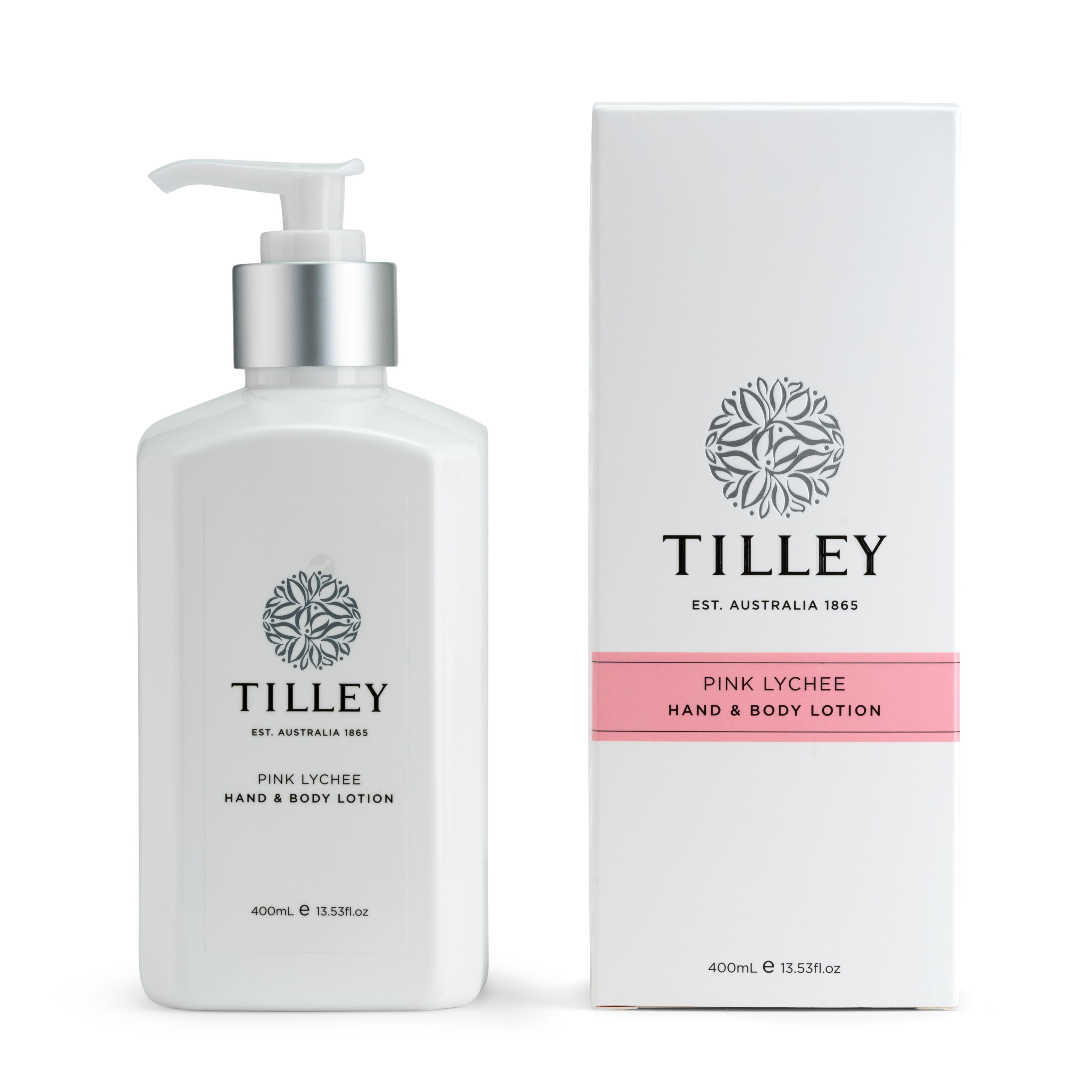 【TILLEY】粉紅荔枝味潤膚乳液 400ml
