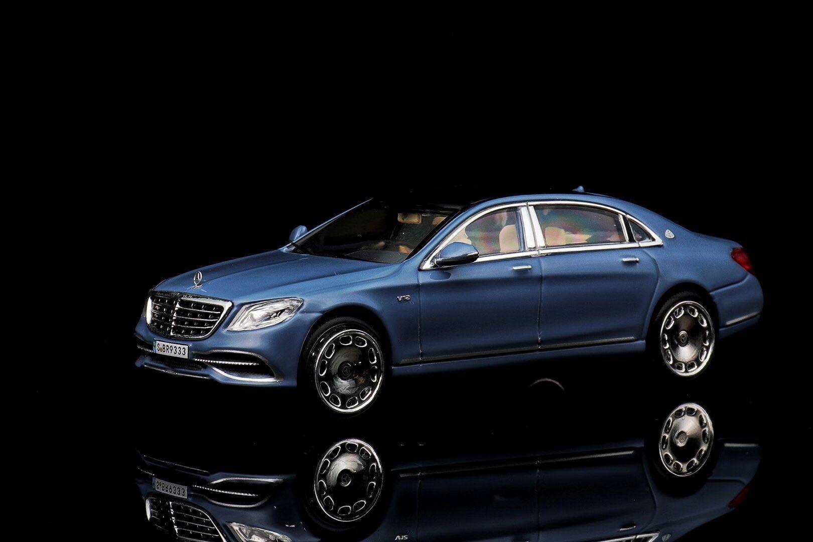 1/64 MASTER Mercedes-Maybach S-Class ( Blue) (MMSB)