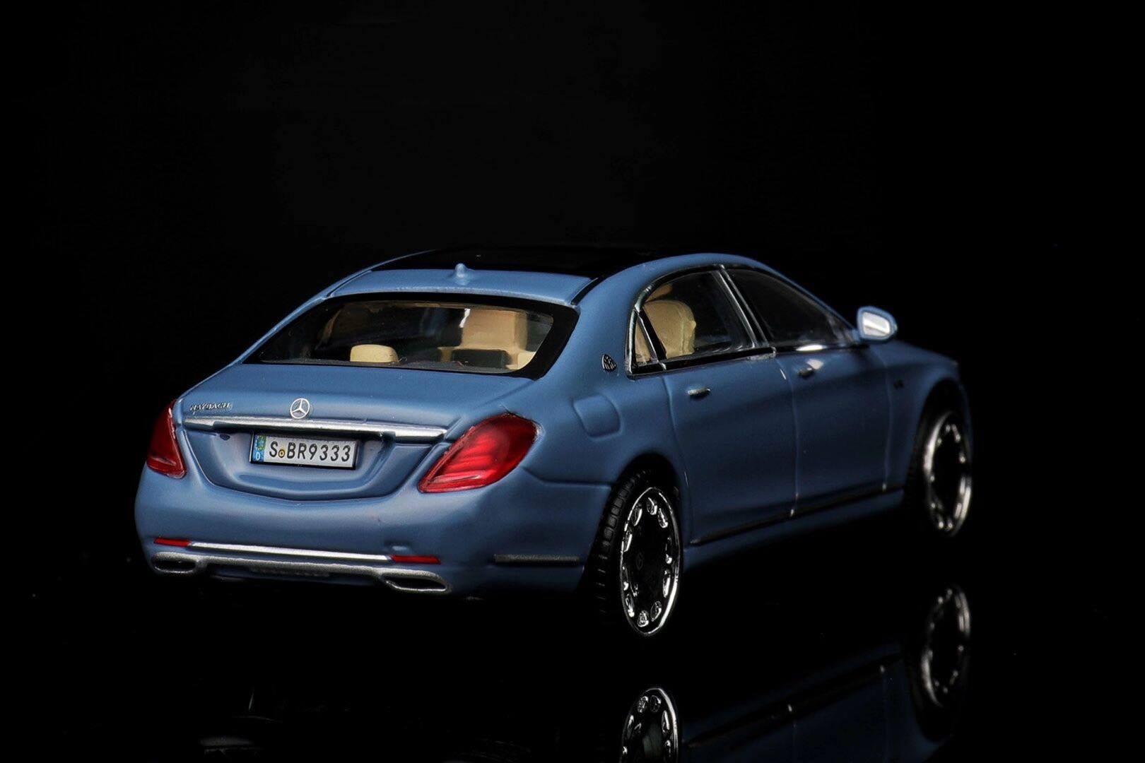 1/64 MASTER Mercedes-Maybach S-Class ( Blue) (MMSB)