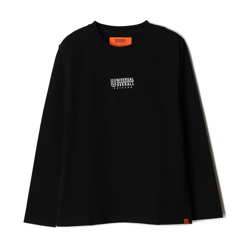 UNIVERSAL OVERALL LOGO LONG SLEEVE TEE 黑色 沙色 橘色 長T 薄長T 男女款【U933220】