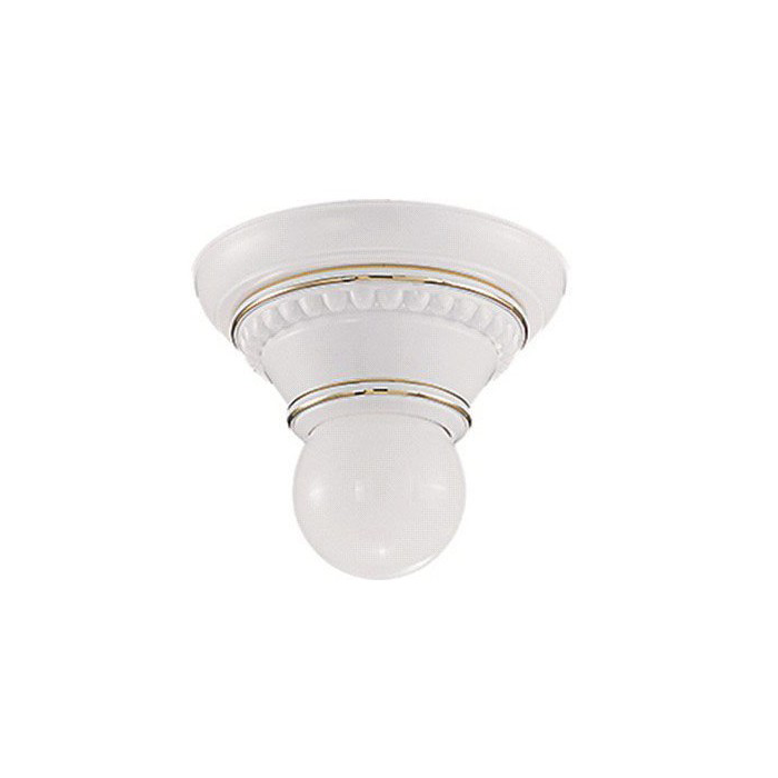 《免運》簡約白玉吸頂燈 單燈 吸頂燈 E27 LED燈泡另計 美術燈