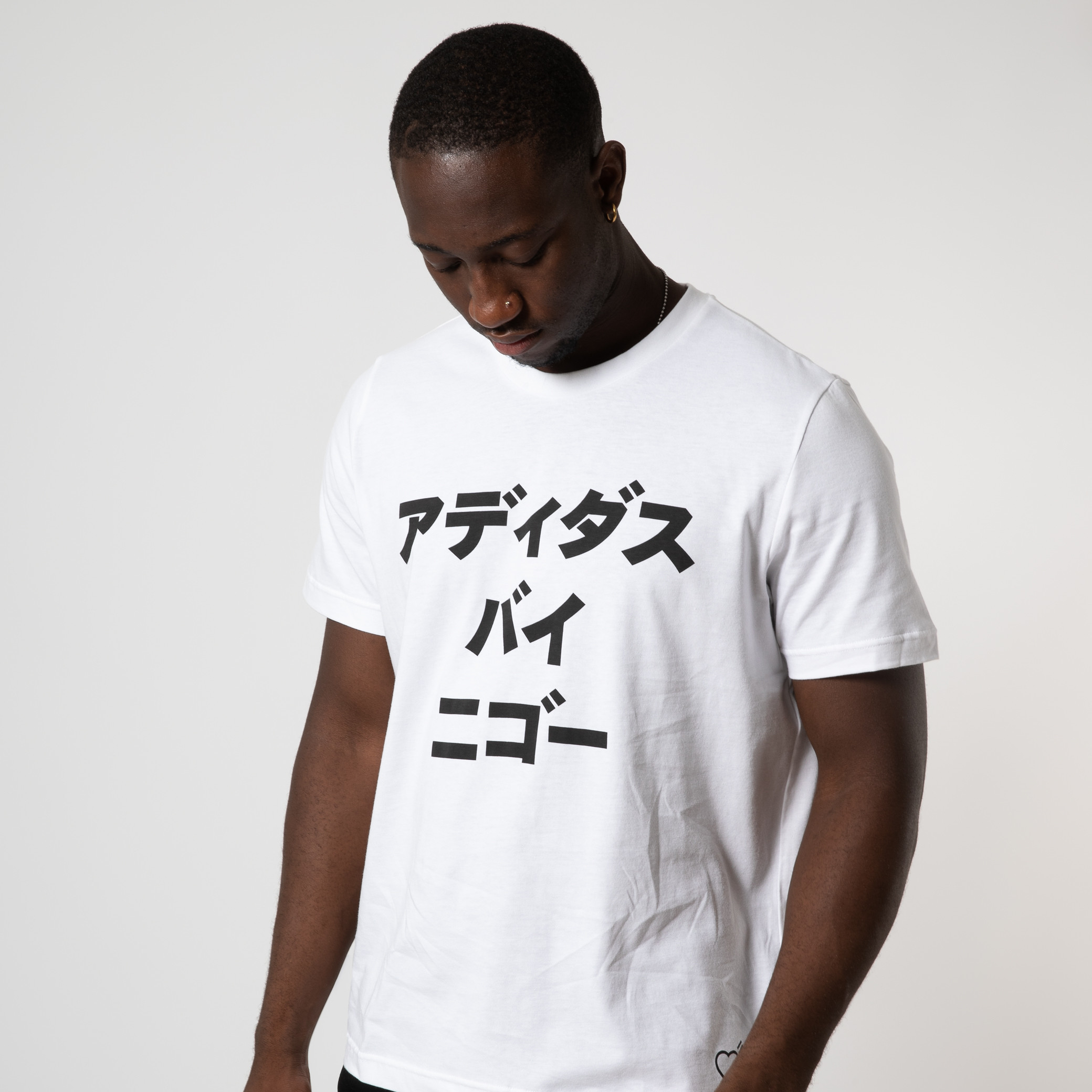 【adidas X HUMAN MADE SHORT SLEEVE TEE 日文片假名短TEE】