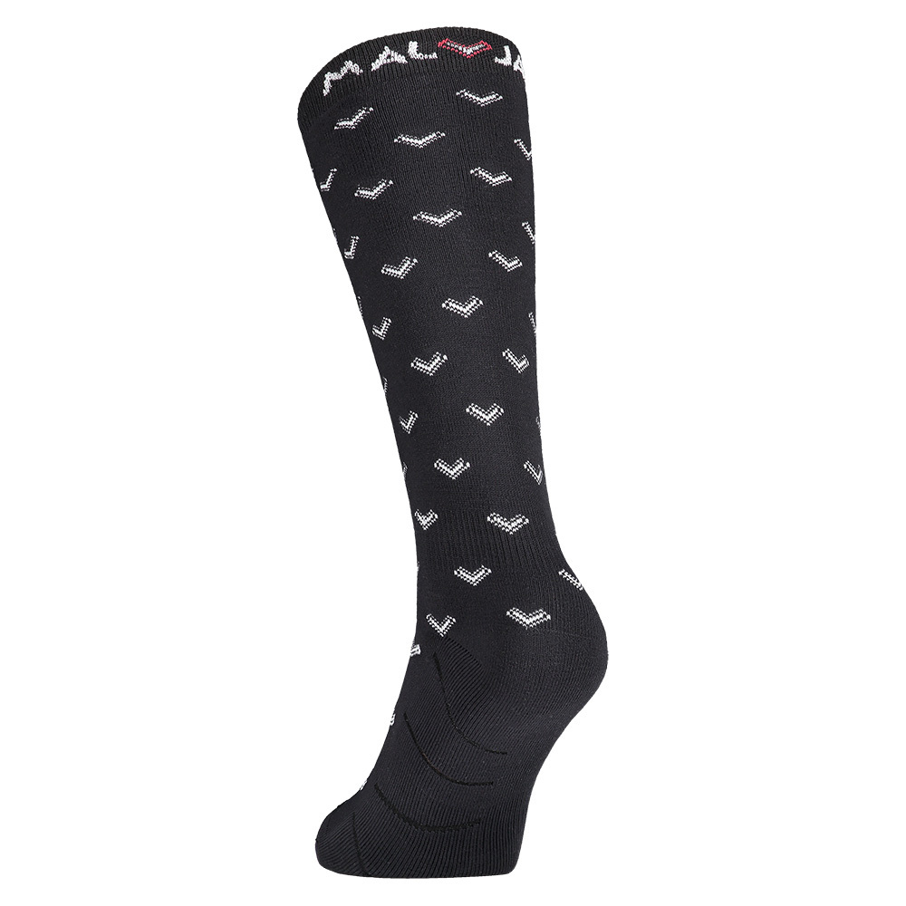 【Maloja】排汗透氣多功能舒適長統襪 / 20MA30310-甜心黑、甜心粉