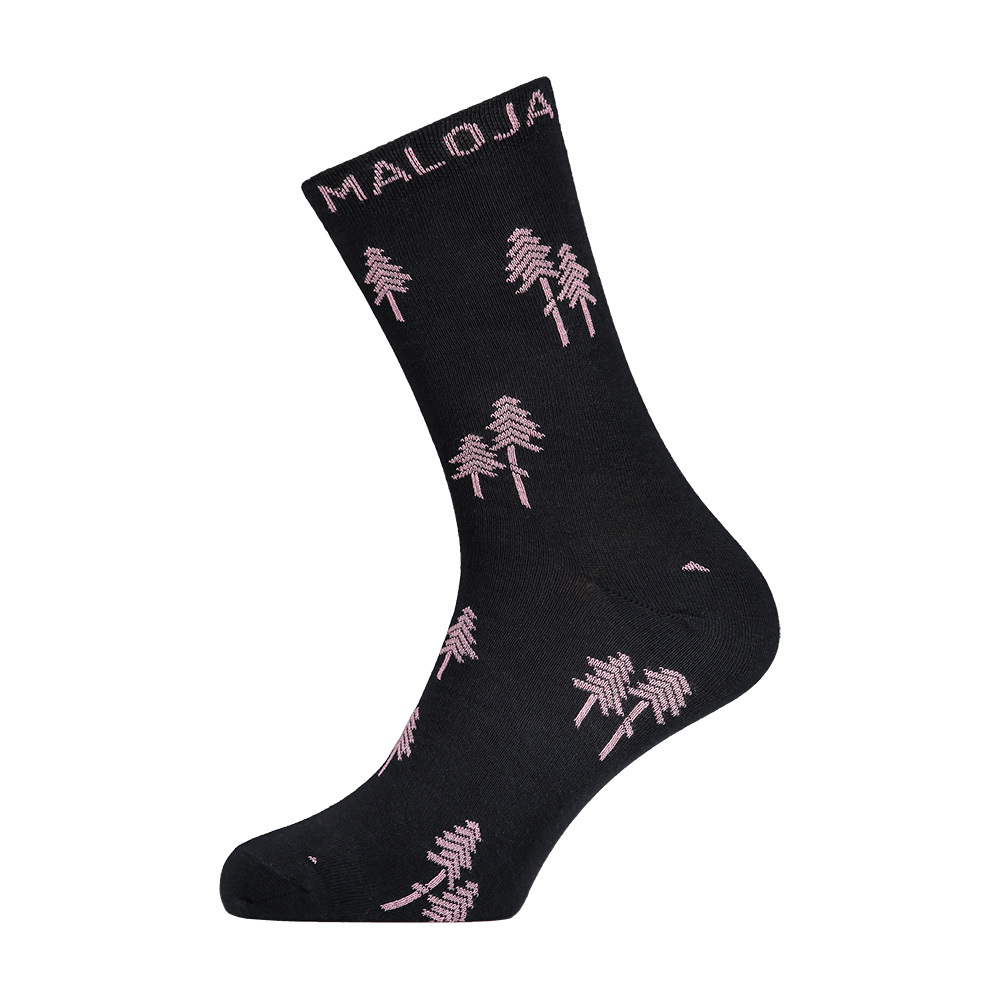 【Maloja】排汗透氣織樹多功能舒適襪 / 20MA30635-黑、紅