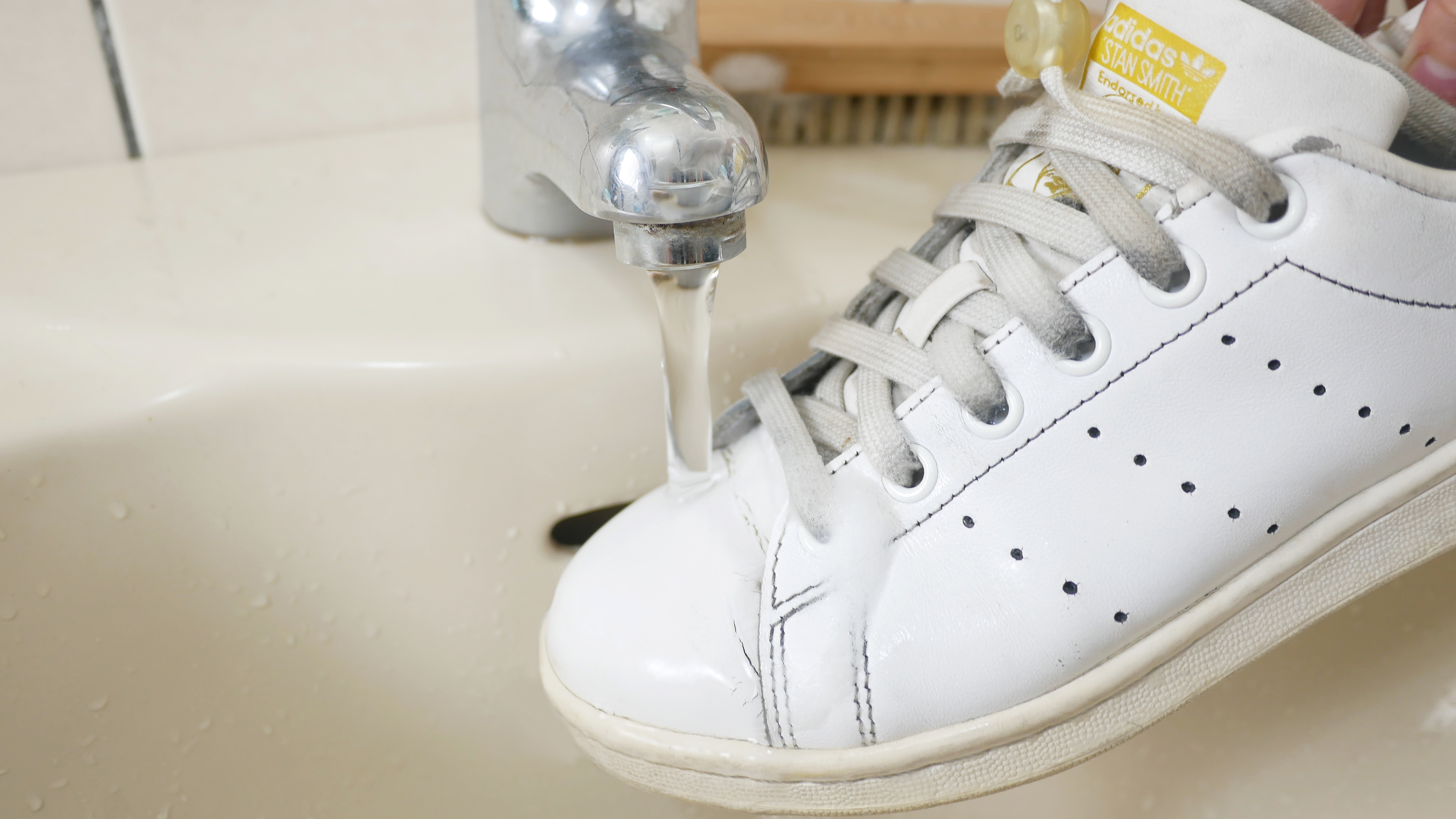 沖洗stan smith白鞋