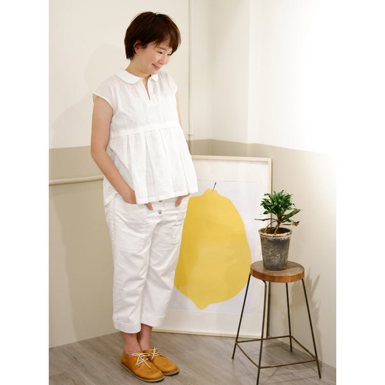 法式小領跳舞襯衫