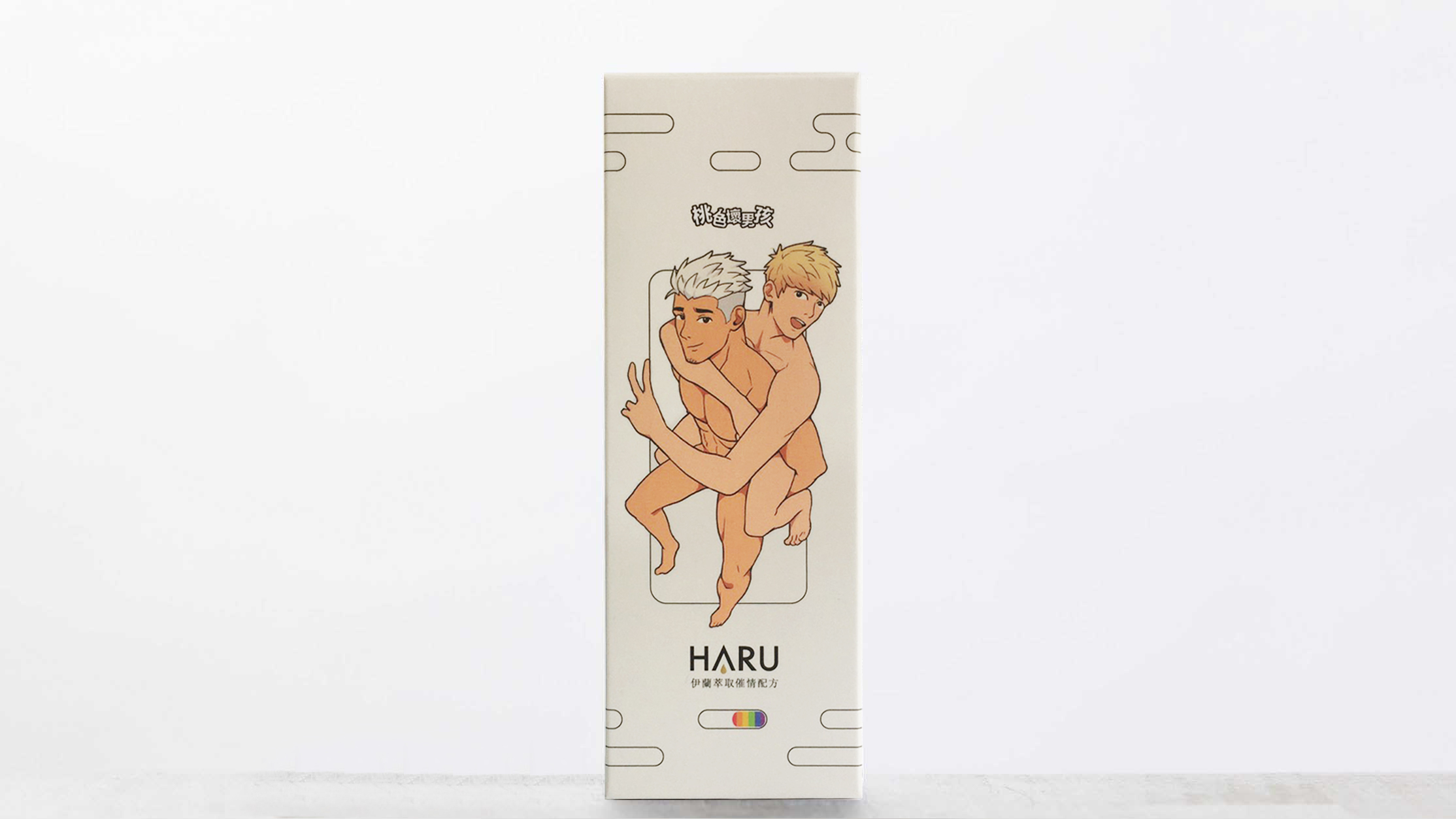 〔限量版〕桃色壞男孩 ✕ HARU【DEWY 催情伊蘭潤滑液】