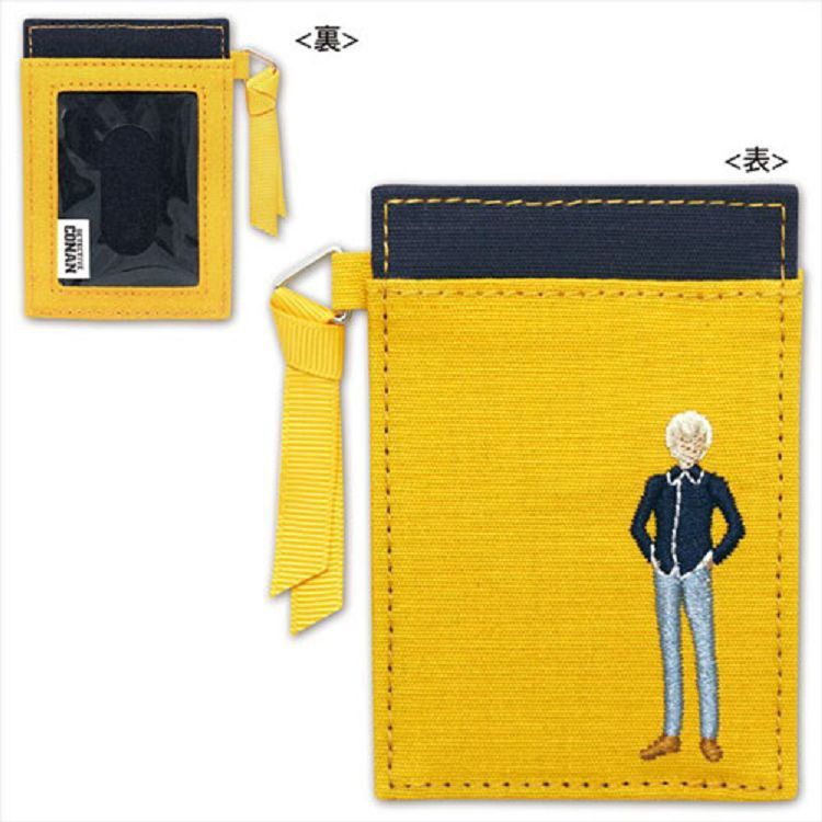 柯南日版電繡票卡套-安室
