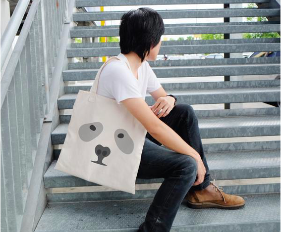 ABEARABLE 這是PANDA不是PRADA!大容量變色托特包