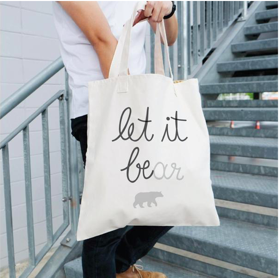 ABEARABLE LET IT BE(AR) 大容量簡約變色托特包