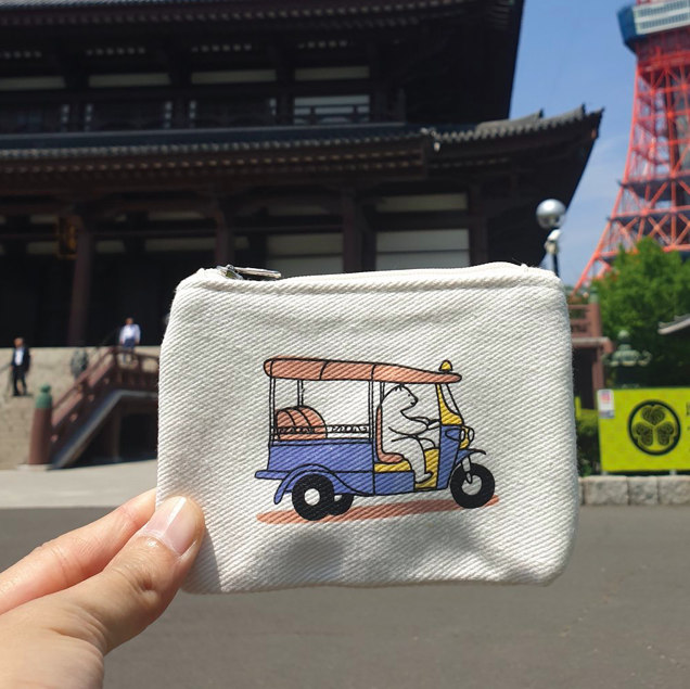 ABEARABLE 嘟嘟車啊等等我～變色設計款零錢包