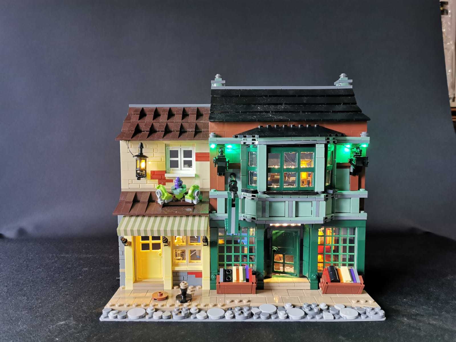 moc LED light for LEGO 75978 哈利波特斜角巷