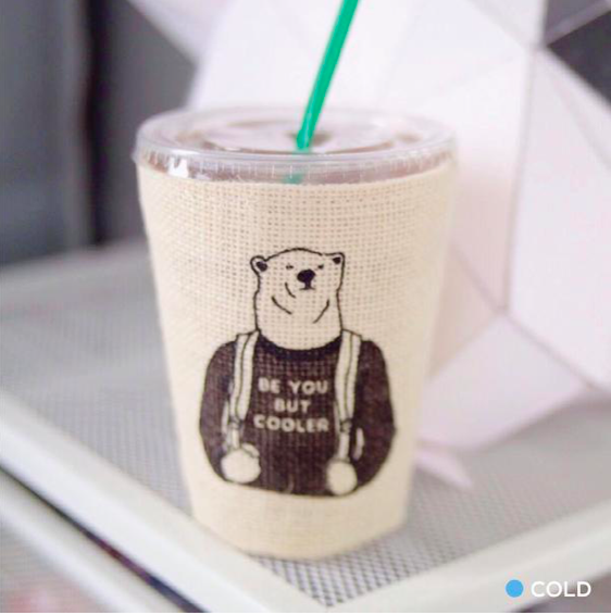 ABEARABLE 更COOL的你在未來等你感溫變色多用途杯套