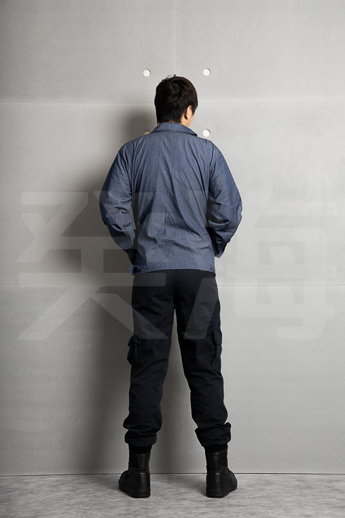 癸海 GUIHAI│工作夾克│無內裏│仿牛仔色【J565】