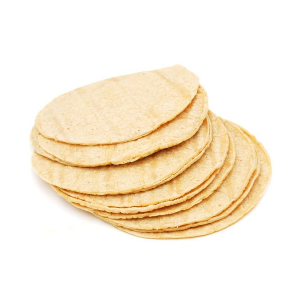 USA White Corn Tortilla 6" (+/-10%)