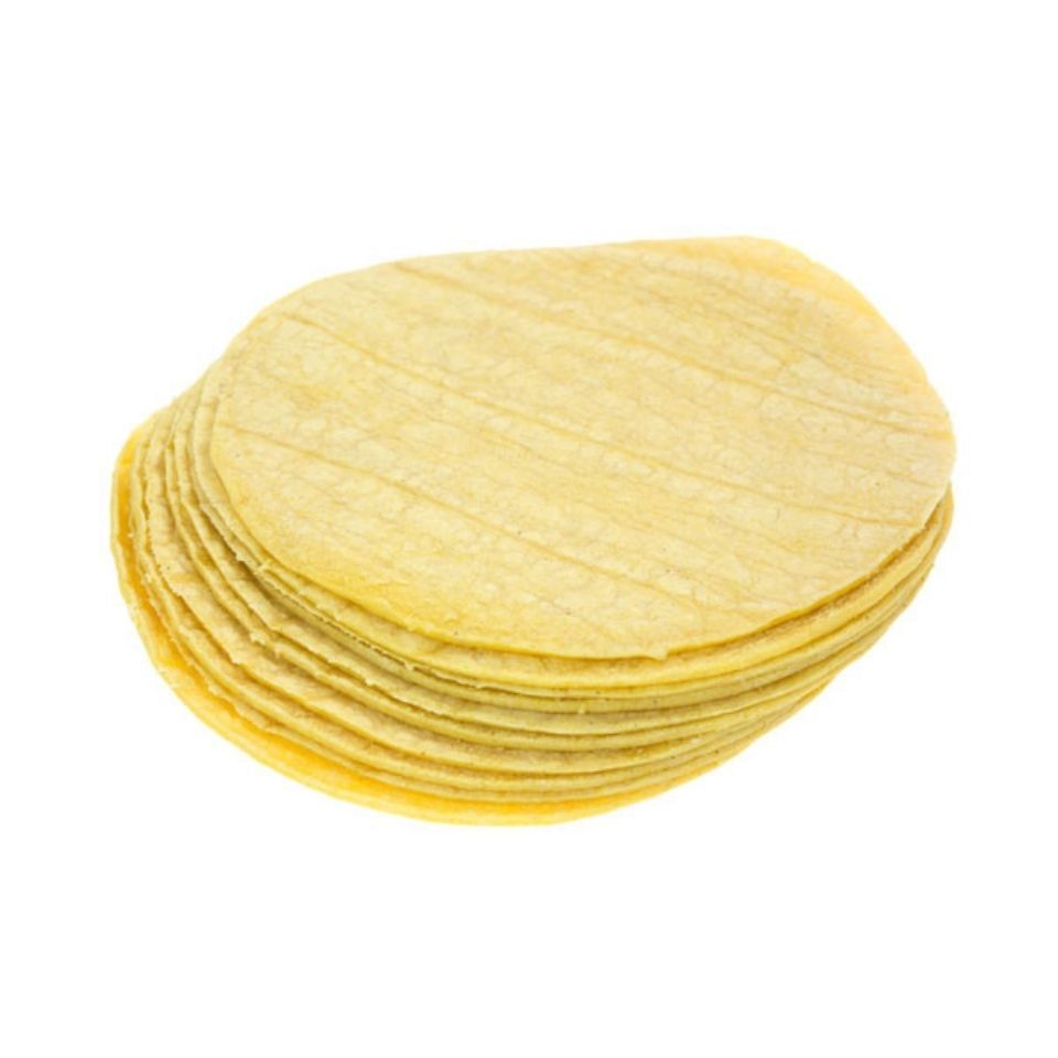 USA Frozen Yellow Corn Thick Tortilla 6" (+/-10%)