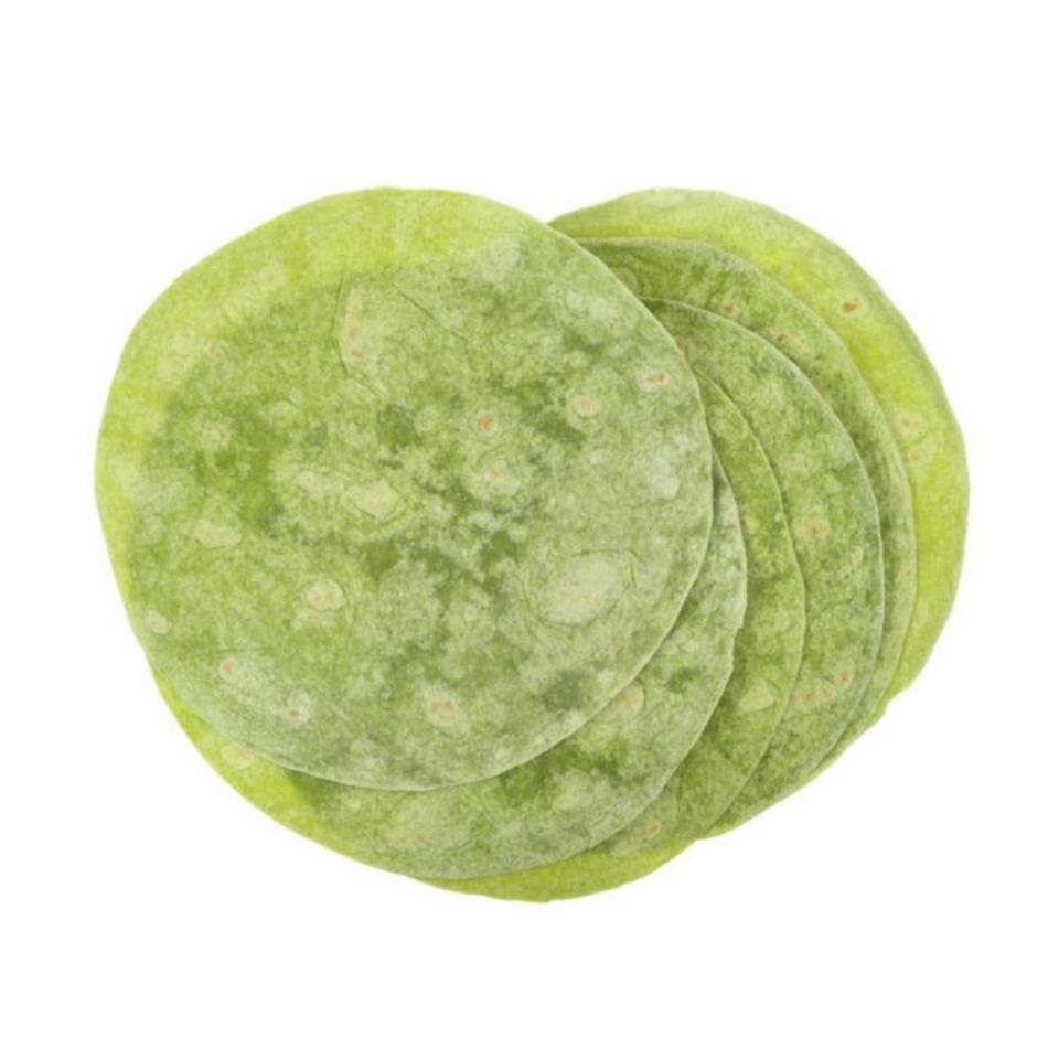 USA Frozen Spinach & Herb Flour Tortilla 12" (+/-10%)