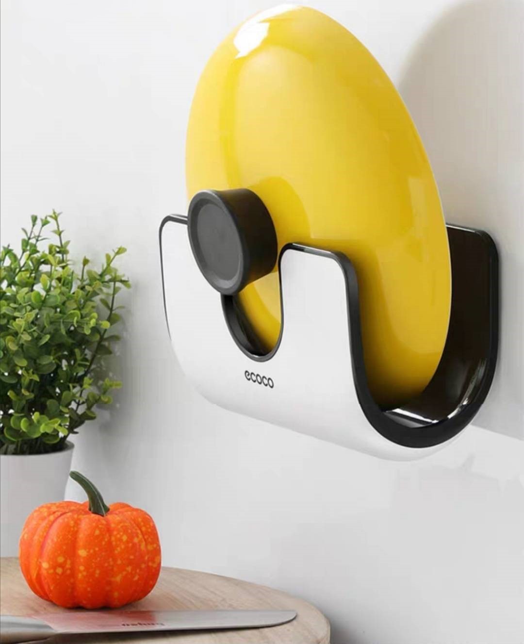 時尚壁掛鍋蓋架