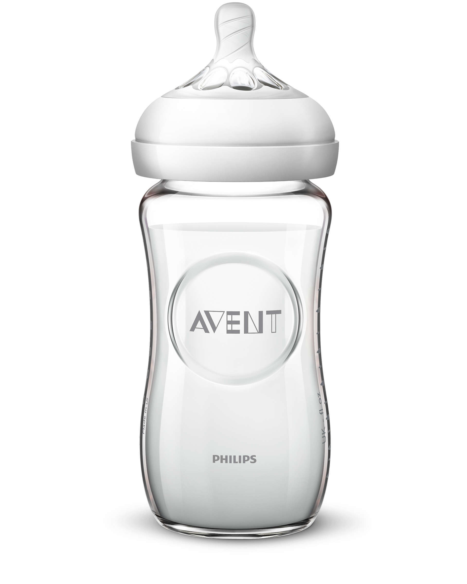 荷蘭Philips AVENT 輕乳感玻璃防脹氣奶瓶240ml