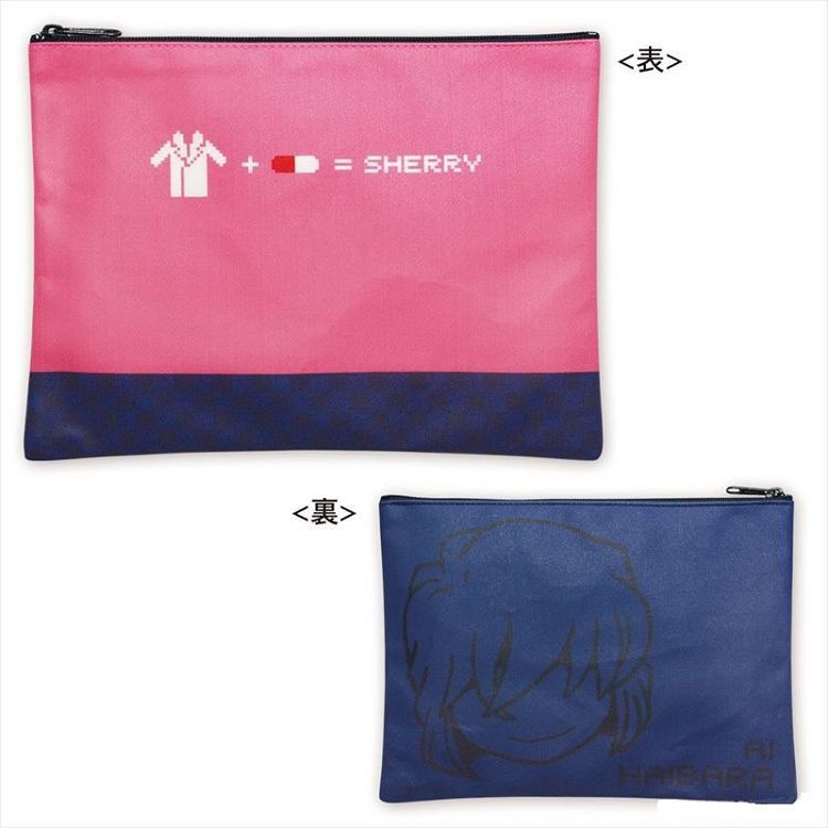 柯南日版萬用收納包桃-灰原