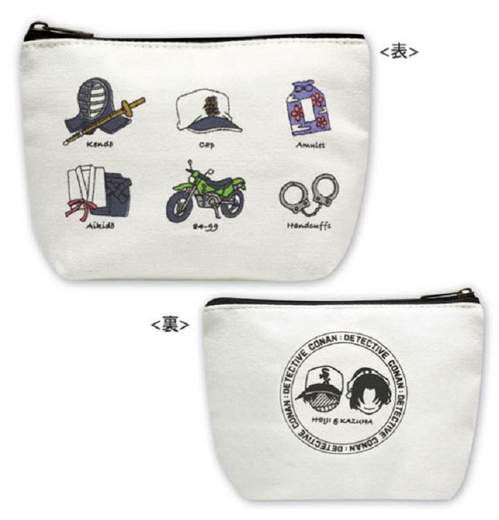 柯南日版小錢包-平次＆和葉