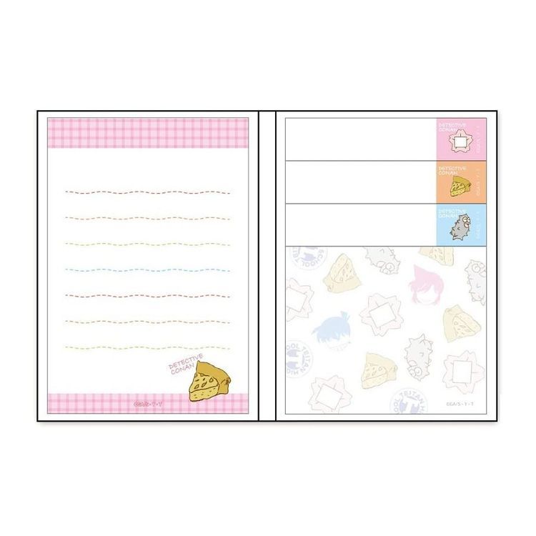 柯南日版便條紙&便利貼-新一&蘭