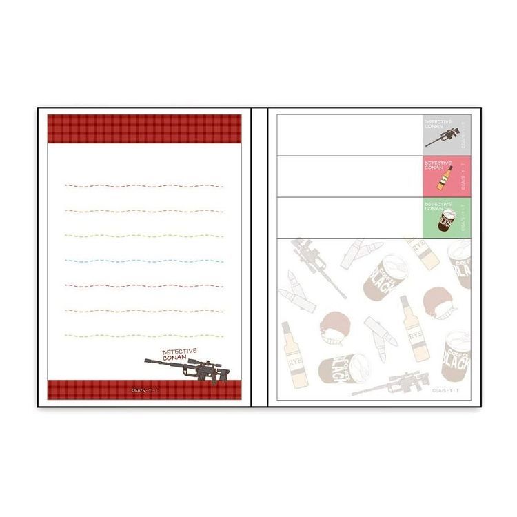 柯南日版便條紙&便利貼-赤井