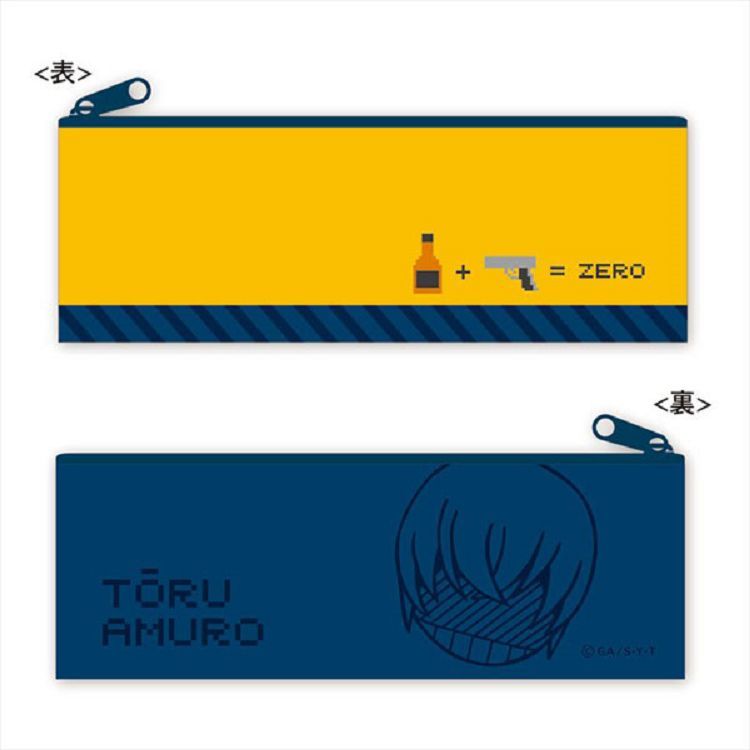 柯南日版筆袋雙色-安室