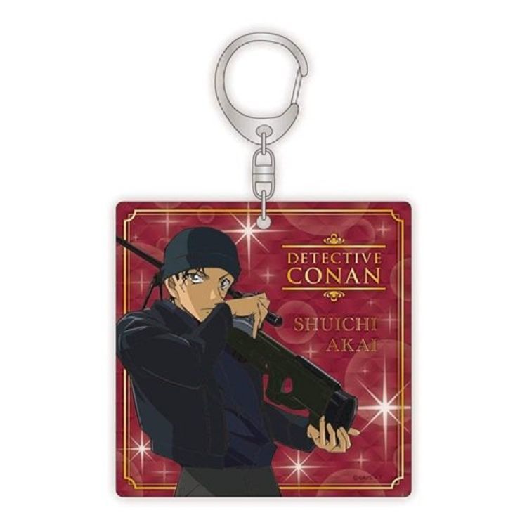 柯南日版方型壓克力鑰匙圈-赤井