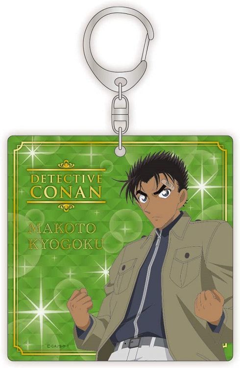 柯南日版方型壓克力鑰匙圈-京極真