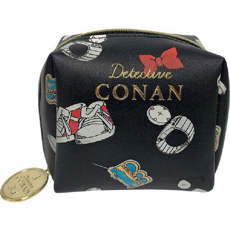 柯南日版時尚黑-立體萬用包