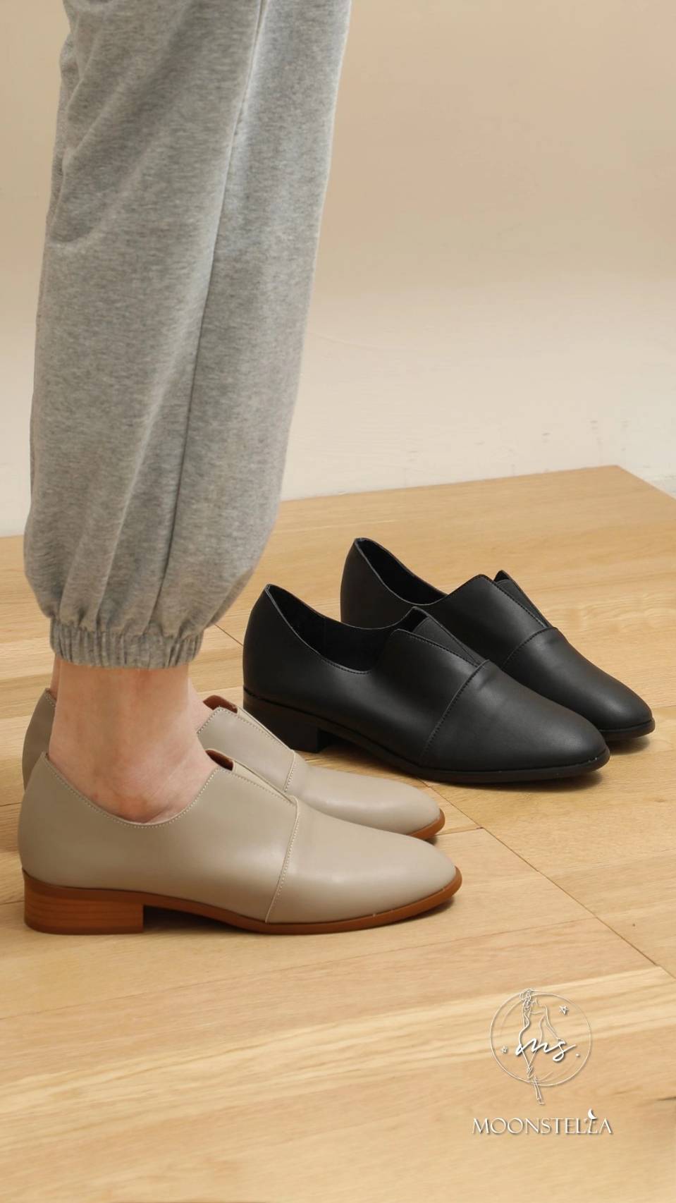 韓版素面牛津鞋