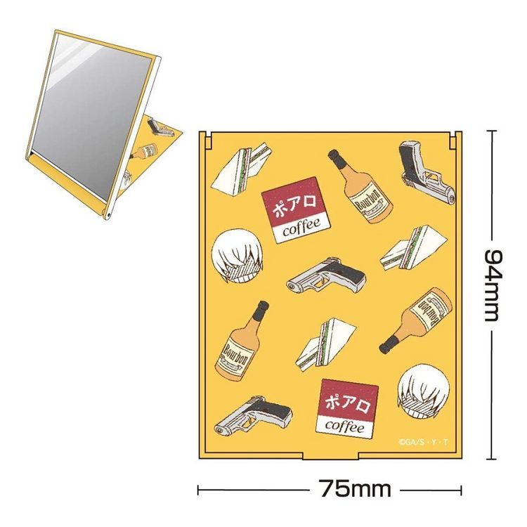 柯南日版sketch系列折疊鏡-安室