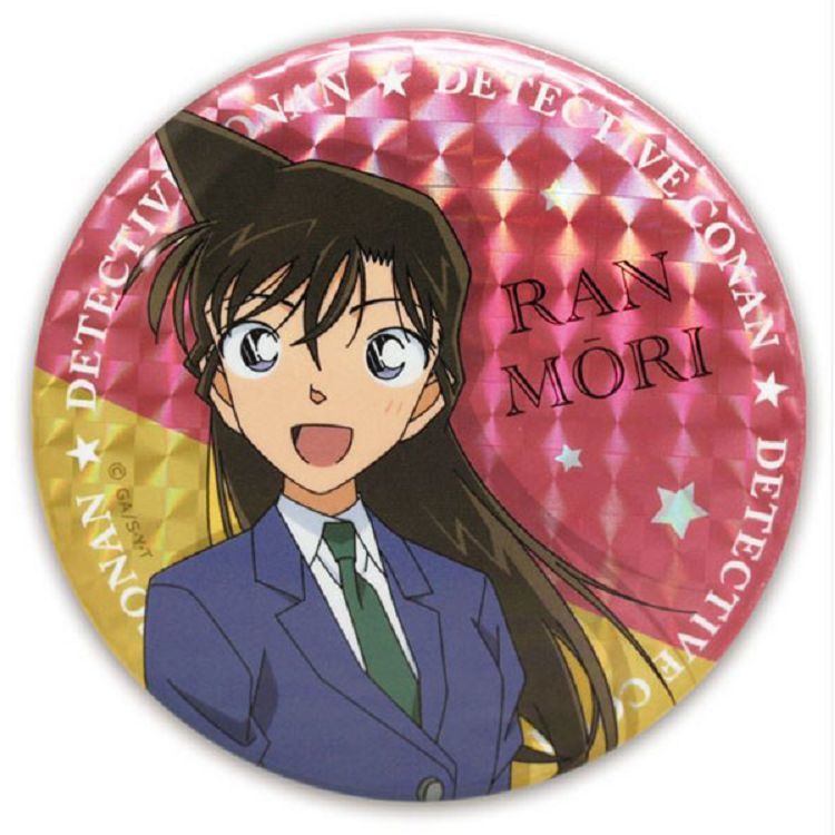 柯南日版大胸章-小蘭