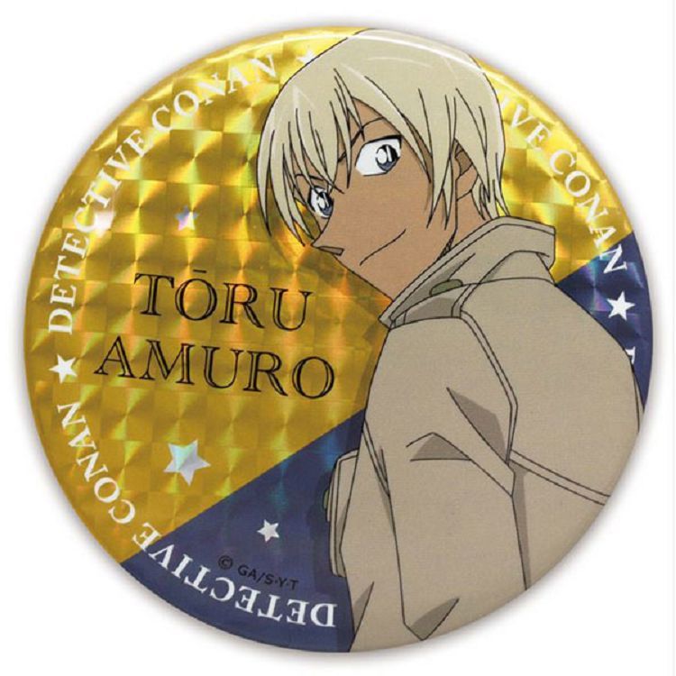 柯南日版大胸章-安室