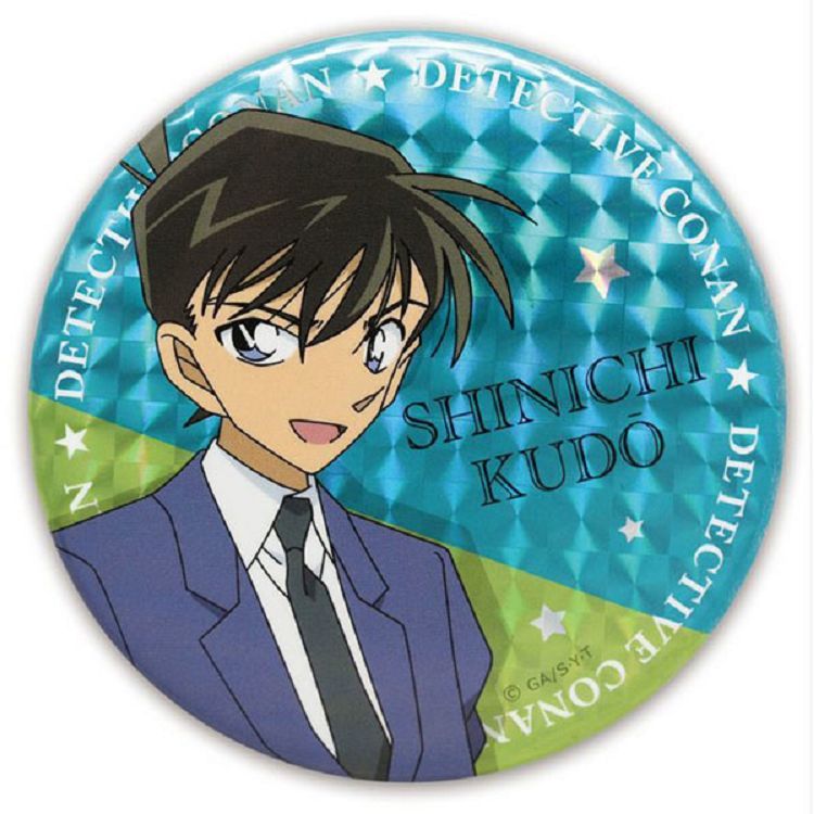 柯南日版大胸章-新一
