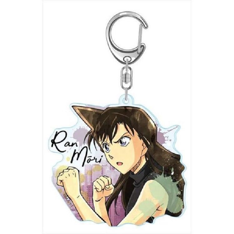 柯南日版鑰匙圈水彩系列-蘭