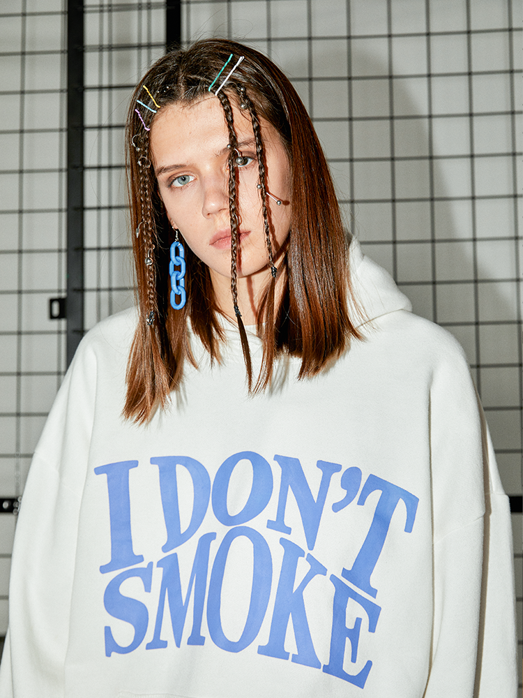 I DON‘T SMOKE 經典 LOGO 帽T  DONSMOKE Don’t Smoke