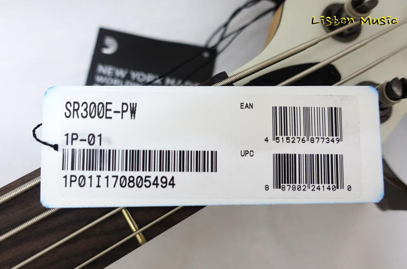 Ibanez IBANEZ SR300E PW 電貝斯 【珍珠白色】 第 4 張圖片｜三峽吉他 / Bass