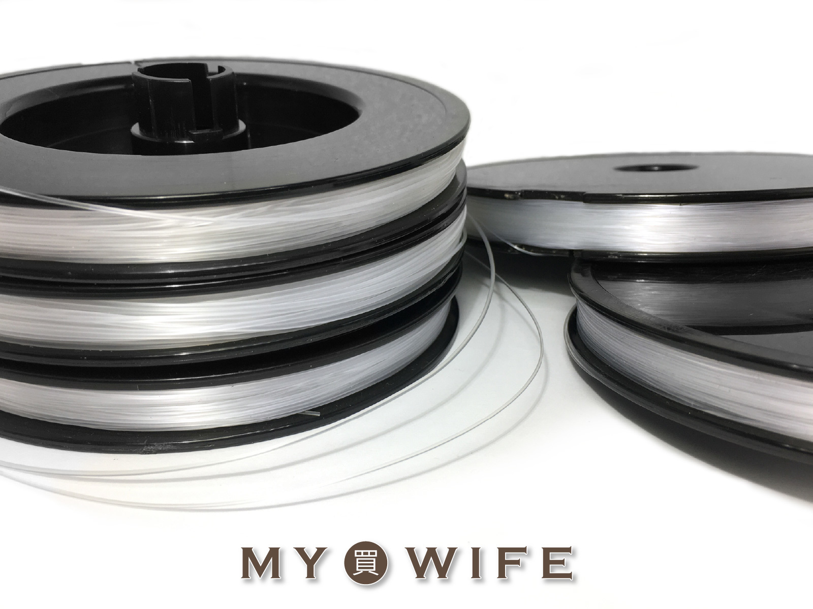 透明魚線(白)_手作/服裝/魚線_6規格