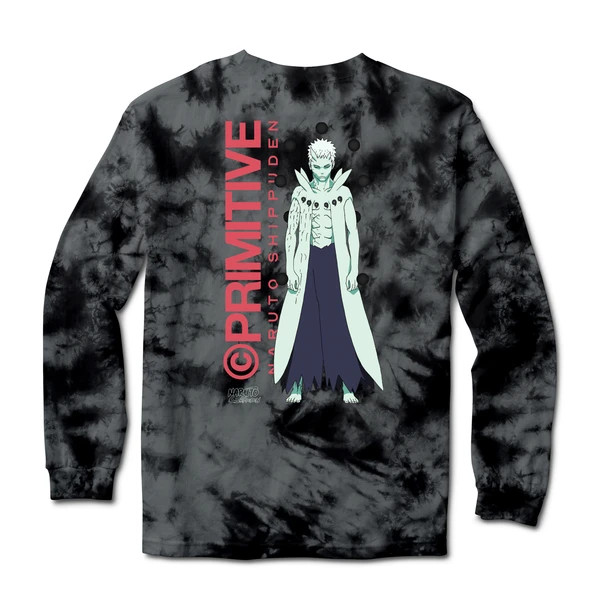 Primitiveskate X 火影忍者 聯名 宇智波帶人 水洗 衛衣