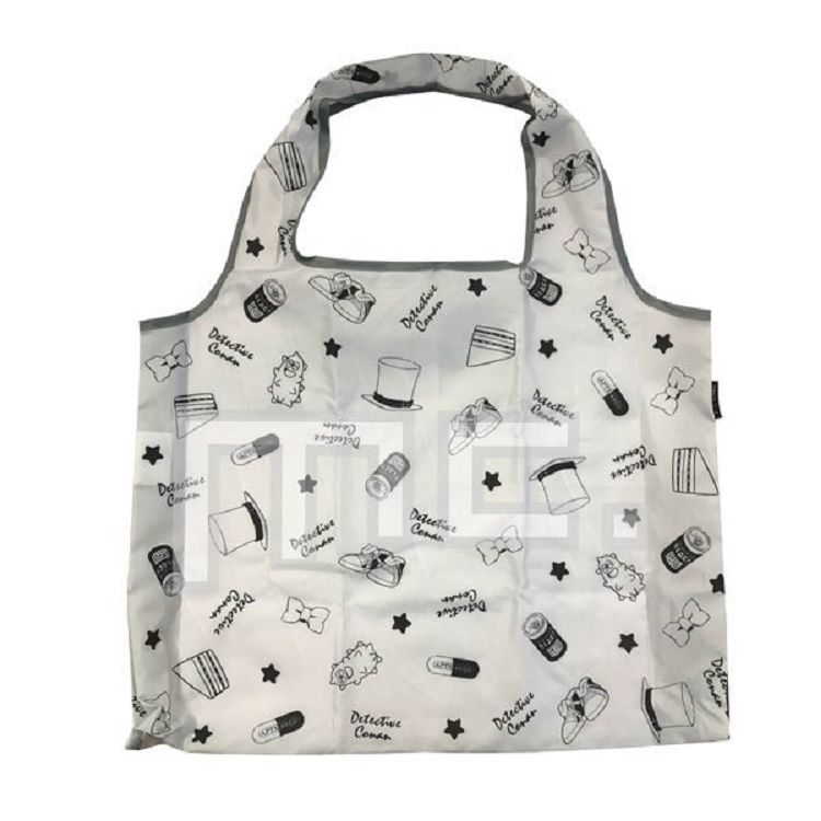 柯南日版-收納購物袋-黑白