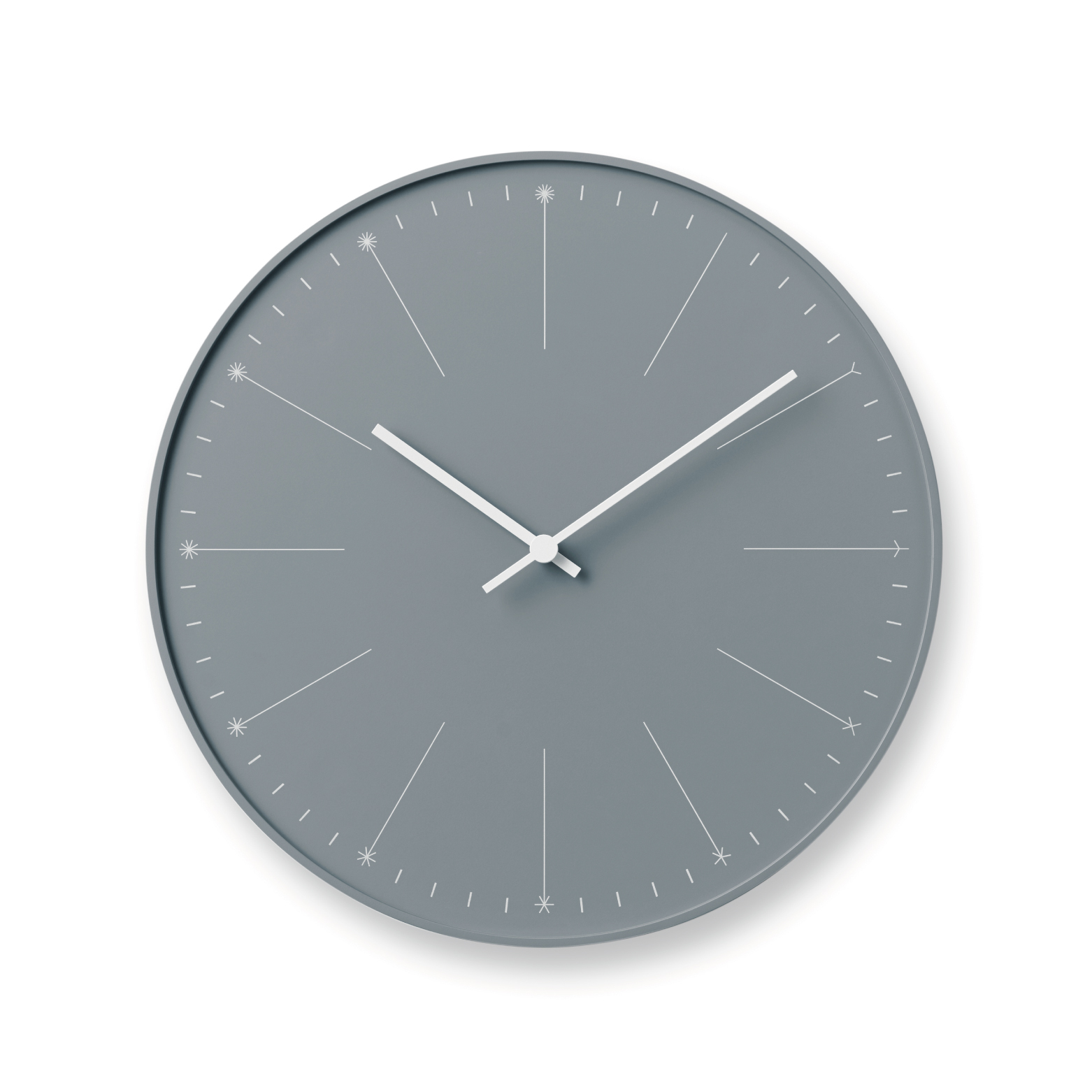 Dandelion 蒲公英時鐘 - 灰 by Lemnos