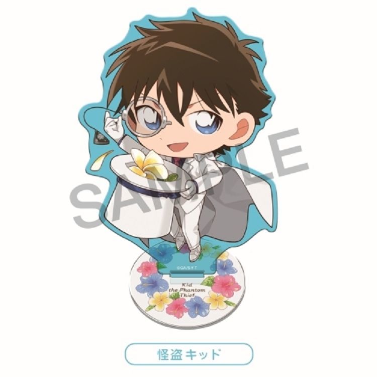 柯南日版-壓克力人形立牌-夏威夷花環款 怪盜基德