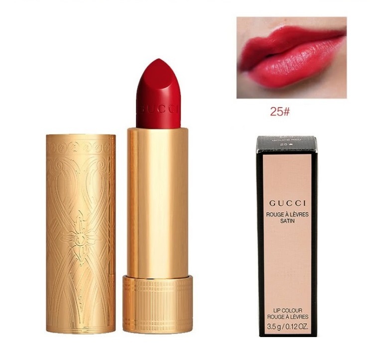 Gucci - 金管唇膏 #25 Goldie Red 3.5g