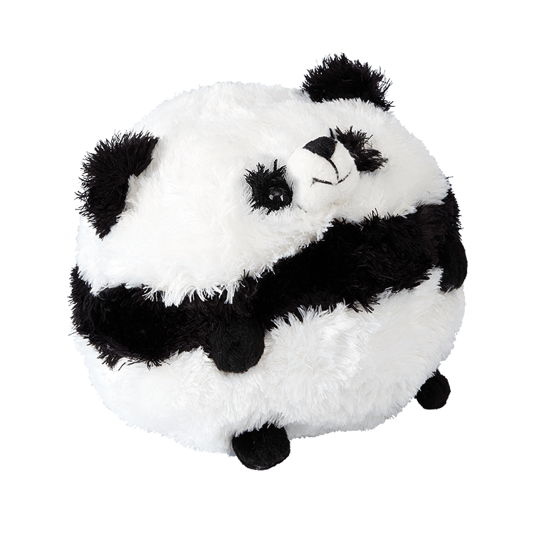Ball-shaped Panda Plush